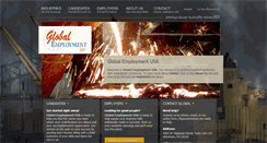 Desktop Screenshot of globalemploymentusa.com